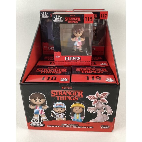 Stranger Things Funko Minis Netflix Vinyl Figures Season 4 Complete Set of 9 New - Picture 6 of 16